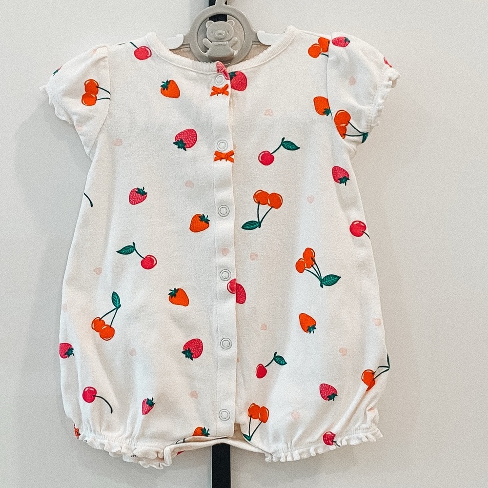 Liquidation Sale: FREE Carter's | Baby Romper with Cherries and Strawberries